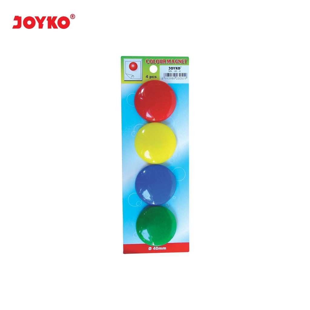 

Magnet Warna / Magnet Papan Tulis Joyko MN-40-4