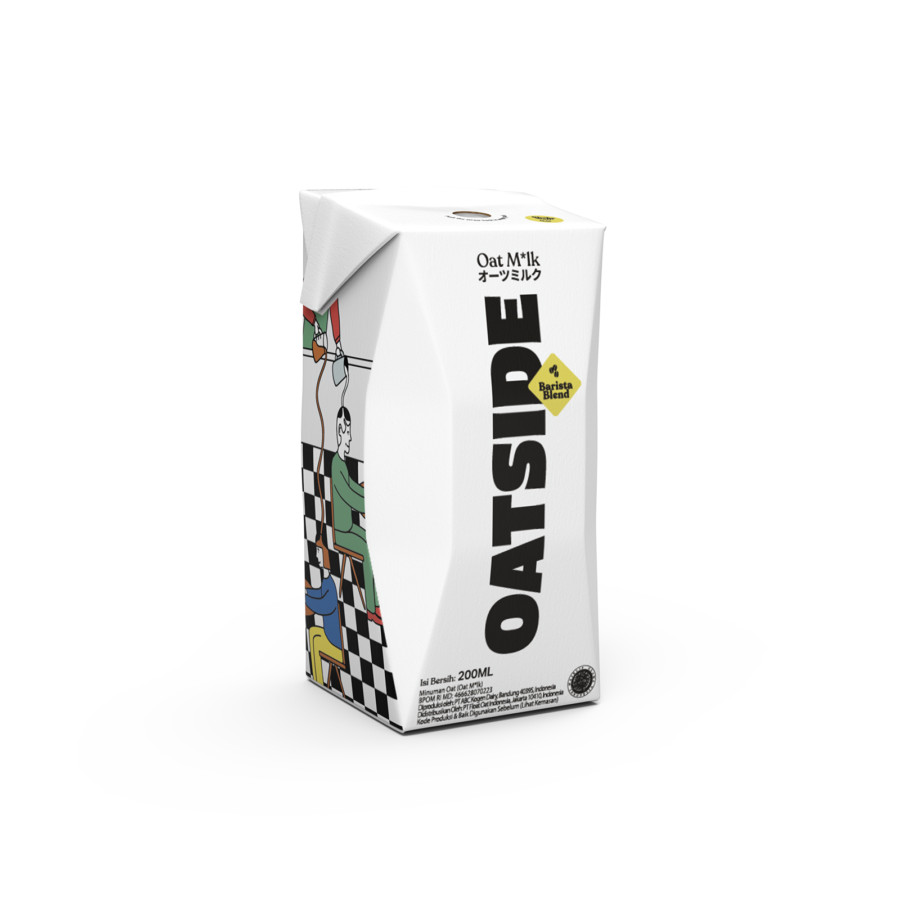 

OATSIDE Oat Milk Susu Oat 200 mL SEDOTAN [Barista Blend]