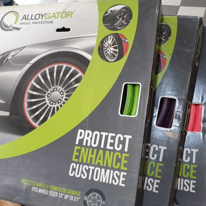 AlloyGator (Pelindung bibir velg dari grepes sekaligus sidewall ban)