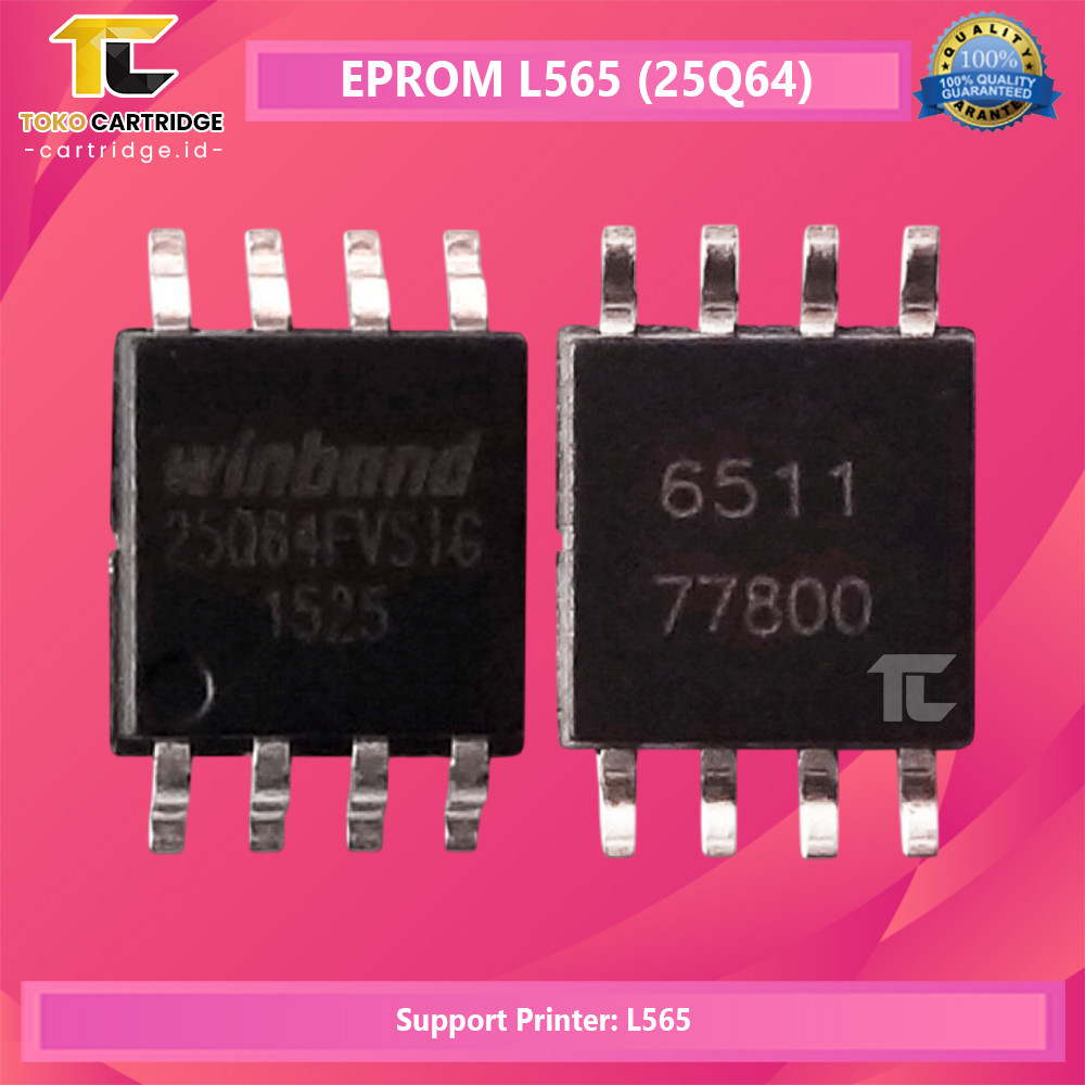 IC Eprom L565 IC Eprom Reset L565 Resetter Printer L 565 IC Counter L565 New