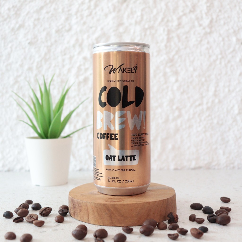 

Oat Latte Cold Brew Coffee 230ml Kopi - Wakely