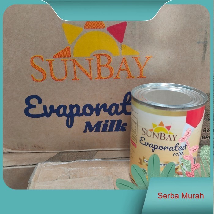 

susu evaporasi sunbay 380gr