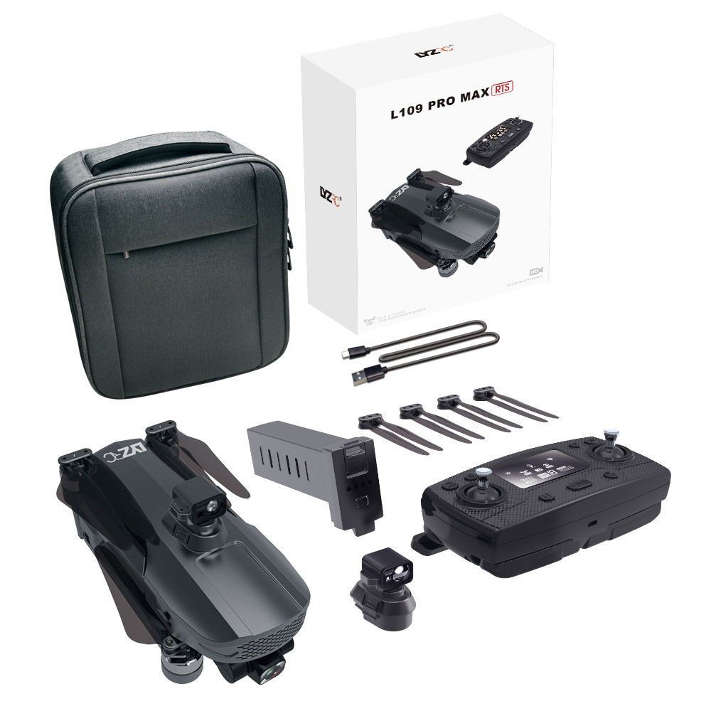 L109 PRO MAX 4K Professional GPS Drone3-Axis HD Dual Camera WIFI FPV 360° Laser Obstacle Avoidance B