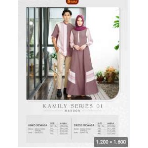 KEKE GAMIS DEWASA GDK SR KAMILY 01 MAROON