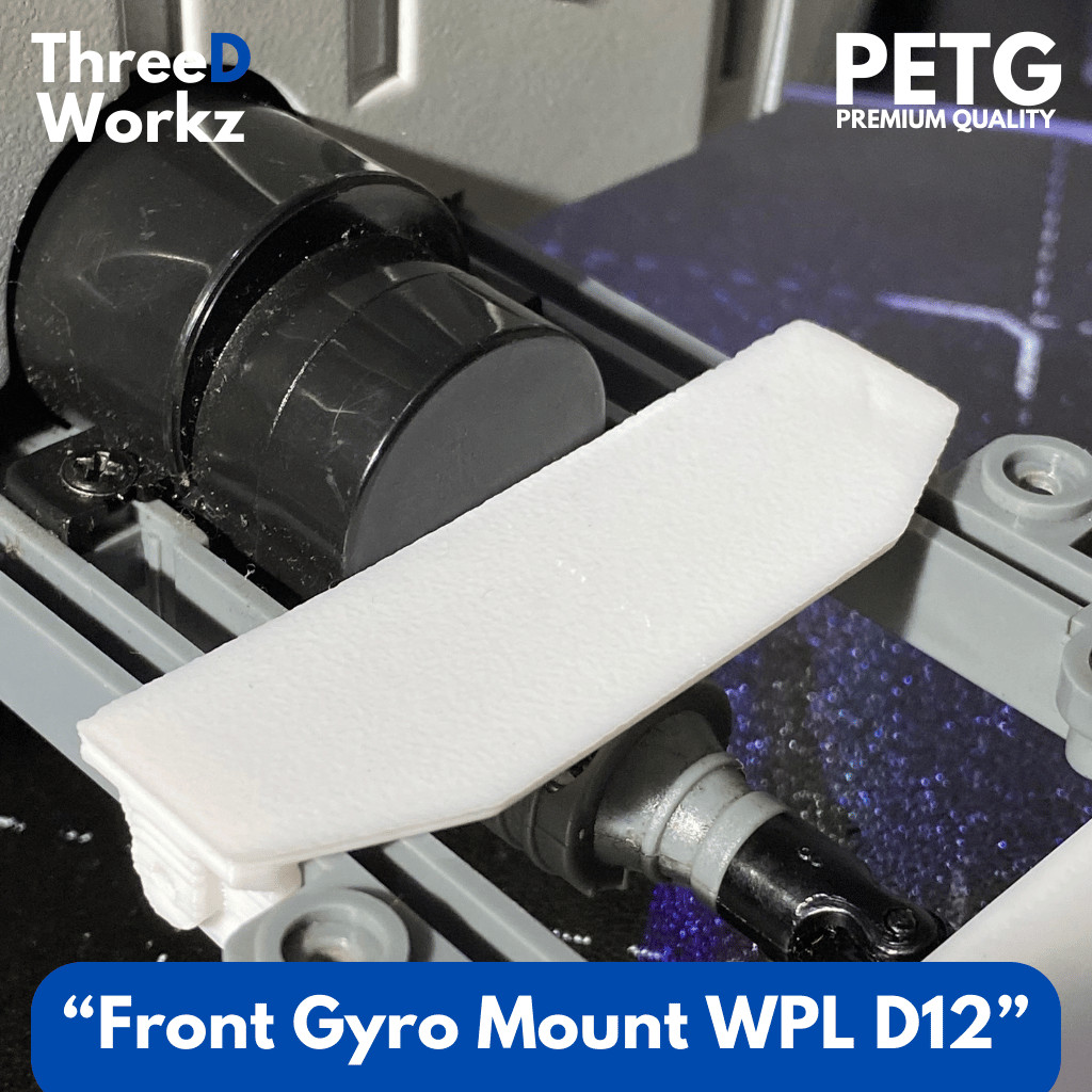 TEMPAT GYRO DEPAN/FRONT GYRO MOUNT UNTUK RC WPL D12 1:10