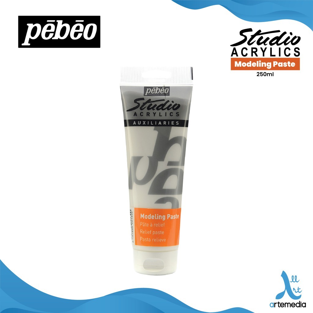 

Gramedia Surabaya - Pebeo Studio Acrylic Modeling Paste Medium 250ml /524130