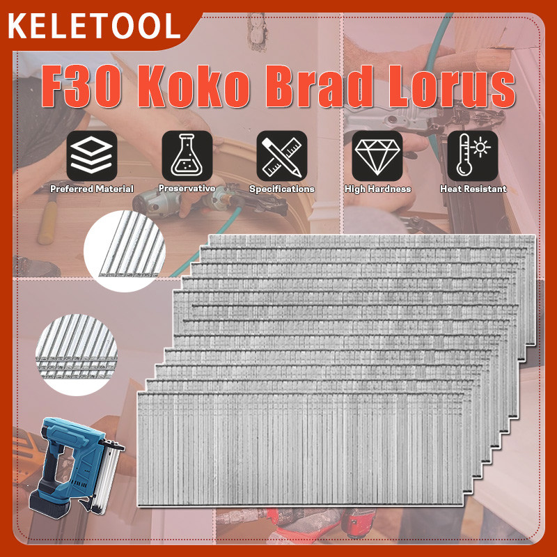

F30 Refill Isi Nailer Paku Tembak pneumatik T air nailer Refill T Paku Tembak pistol paku brad listrik nirkabel