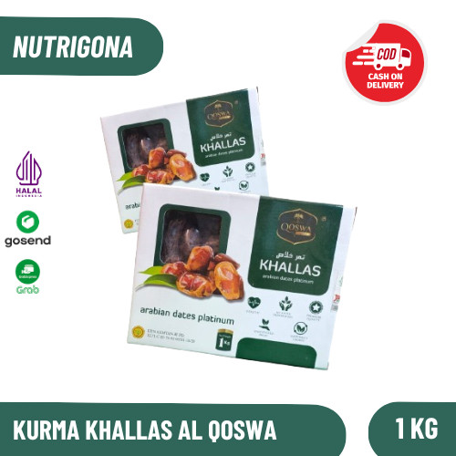 

Kurma Khalas - Kurma Khalas Qoswa - 1 Kg