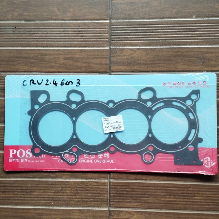Part Ready gasket cylinder head paking head Paking deksel crv 2.4cc gen 3 Cod