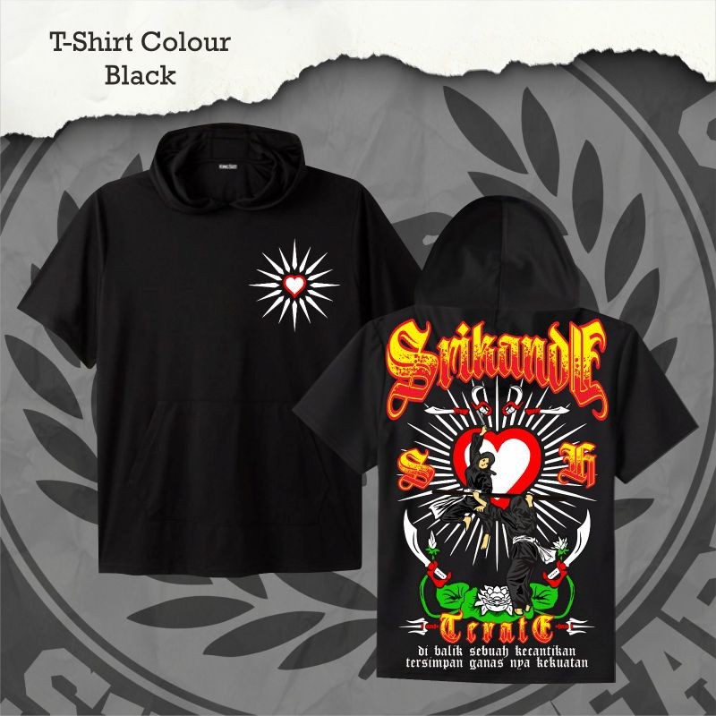 TS Hoodie PSHT Srikandi SH Terate Dibalik Sebuah Kecantika Tersimpan Ganasnya Kekuatan By Casual_enc
