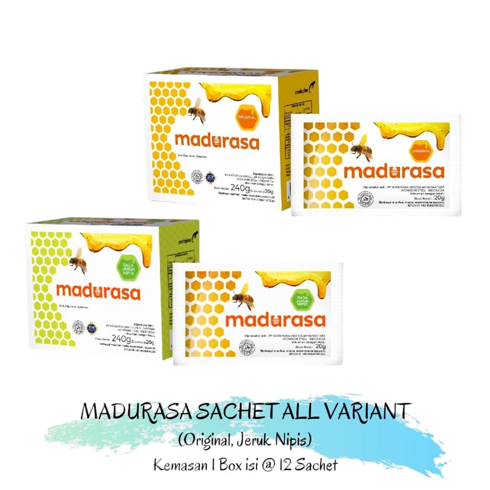 

MADURASA - Box isi 12 sachetc ALL VARIAN Original / Jeruk Nipis