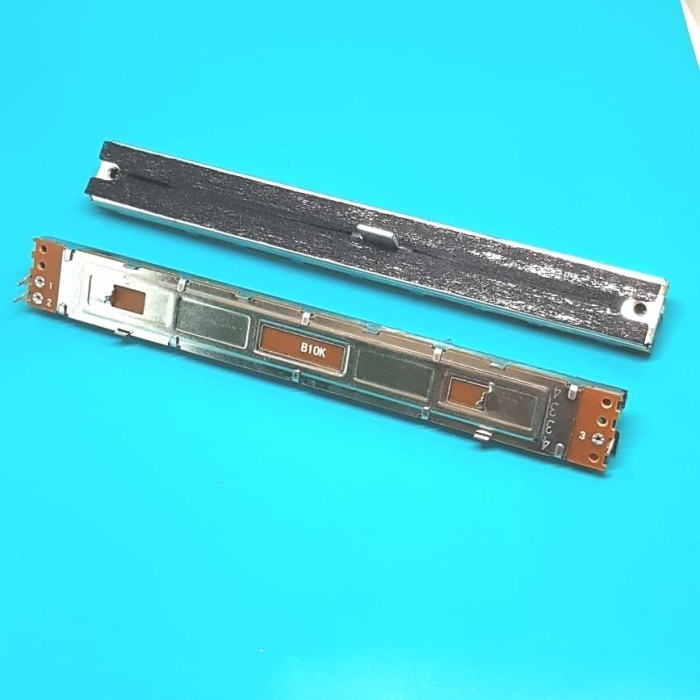 128mm B10K Mono Slide Potentio. Potensio Geser Mixer Audio