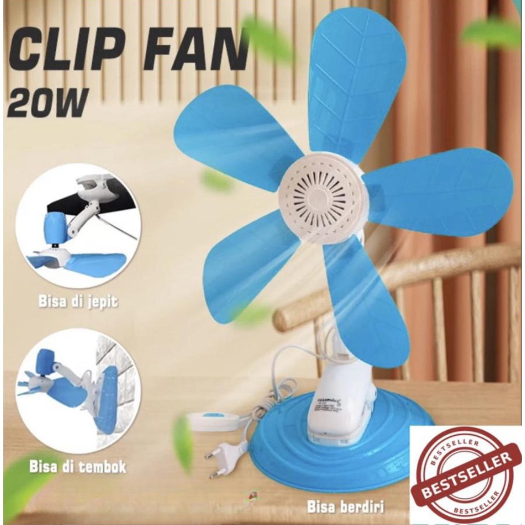 KIPAS ANGIN GANTUNG/KIPAS ANGIN JEPIT/KIPAS ANGIN HAKAMITSU20W JEPIT
