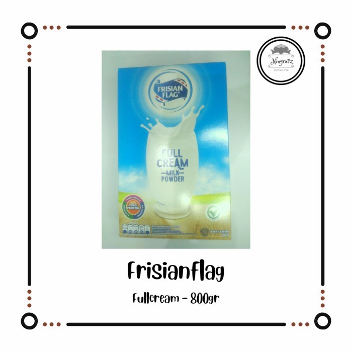 

MM Frisian Flag Purefarm Full Cream 800gr susu bubuk
