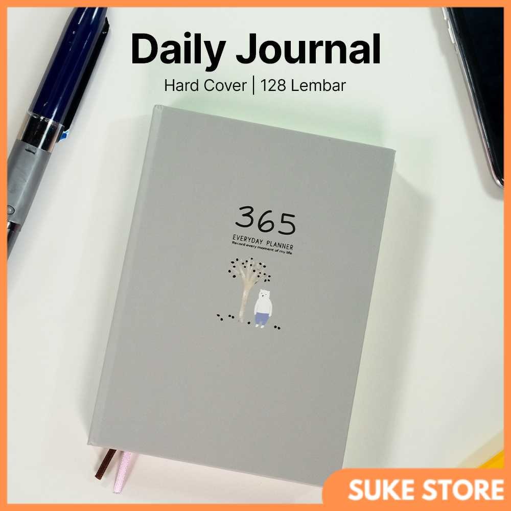 

DingDongTu Buku Diary 365 Hari Daily Journal Hard Cover 128 Lembar - DDT-4083