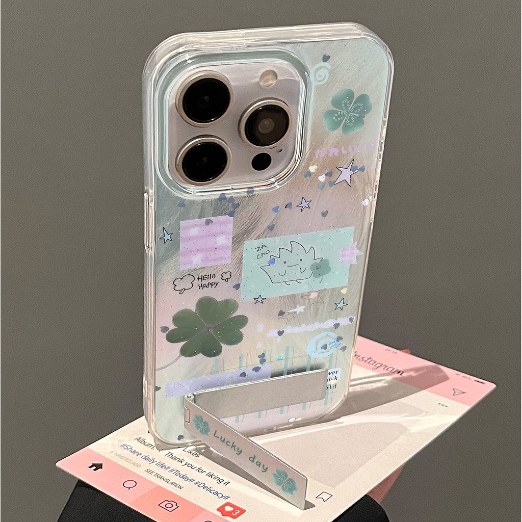 Case phone holder Berlaku untuk OPPO A15 A16 casing hp A17 A3S  kerang A60 A54 terbaru A57 softcase 