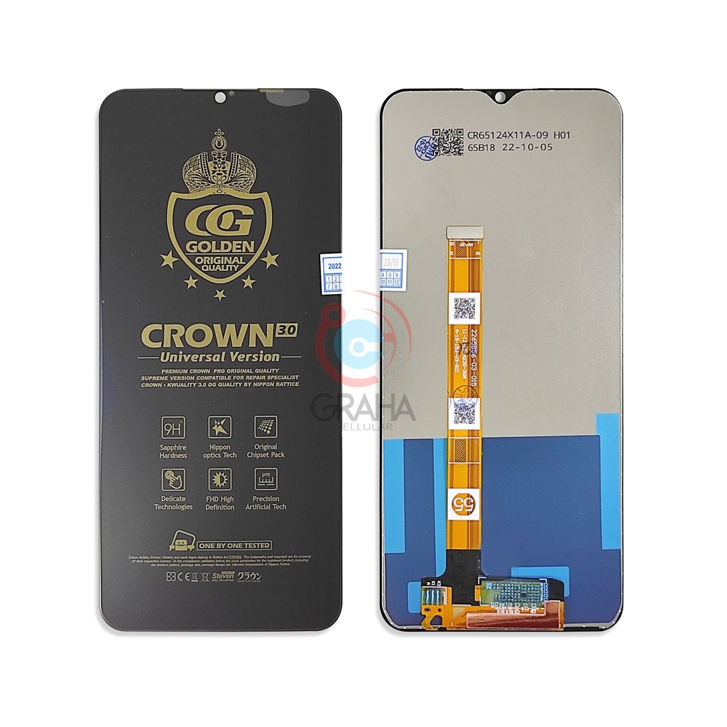 REALME C11  C12  C15  A15  REALME NARZO 20  NARZO 30A  V3  A35 2021 ORI UNIVERSAL LCD FULLSET