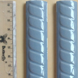 KUKU MACAN / BON-BON / LIS KERAMIK 20CM ABU-ABU / GREY