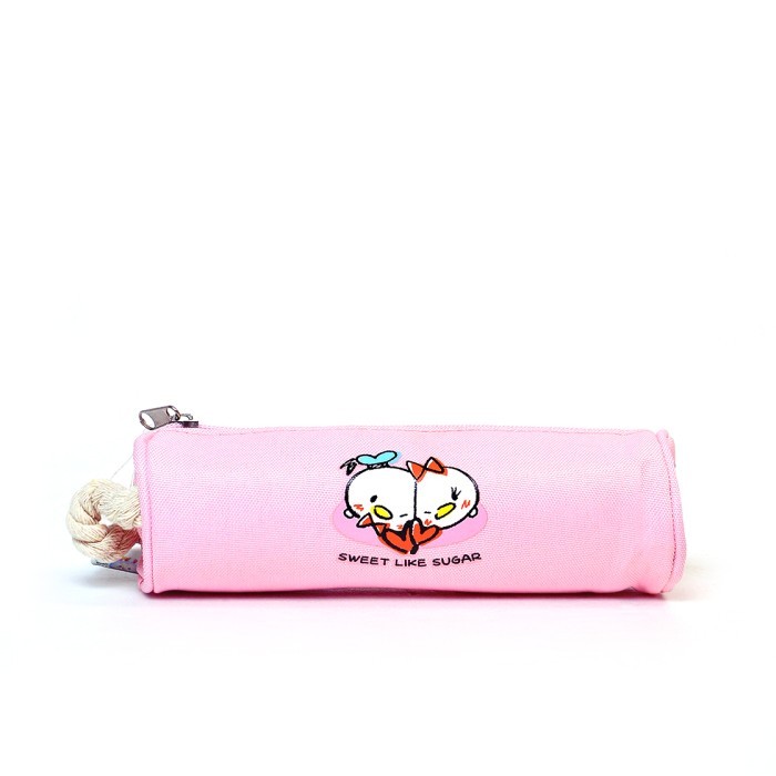 

New Collection[PROMO]] DISNEY TSUM TSUM Tempat Pensil Anak Original Lamber Pen Pouch - Merah Muda