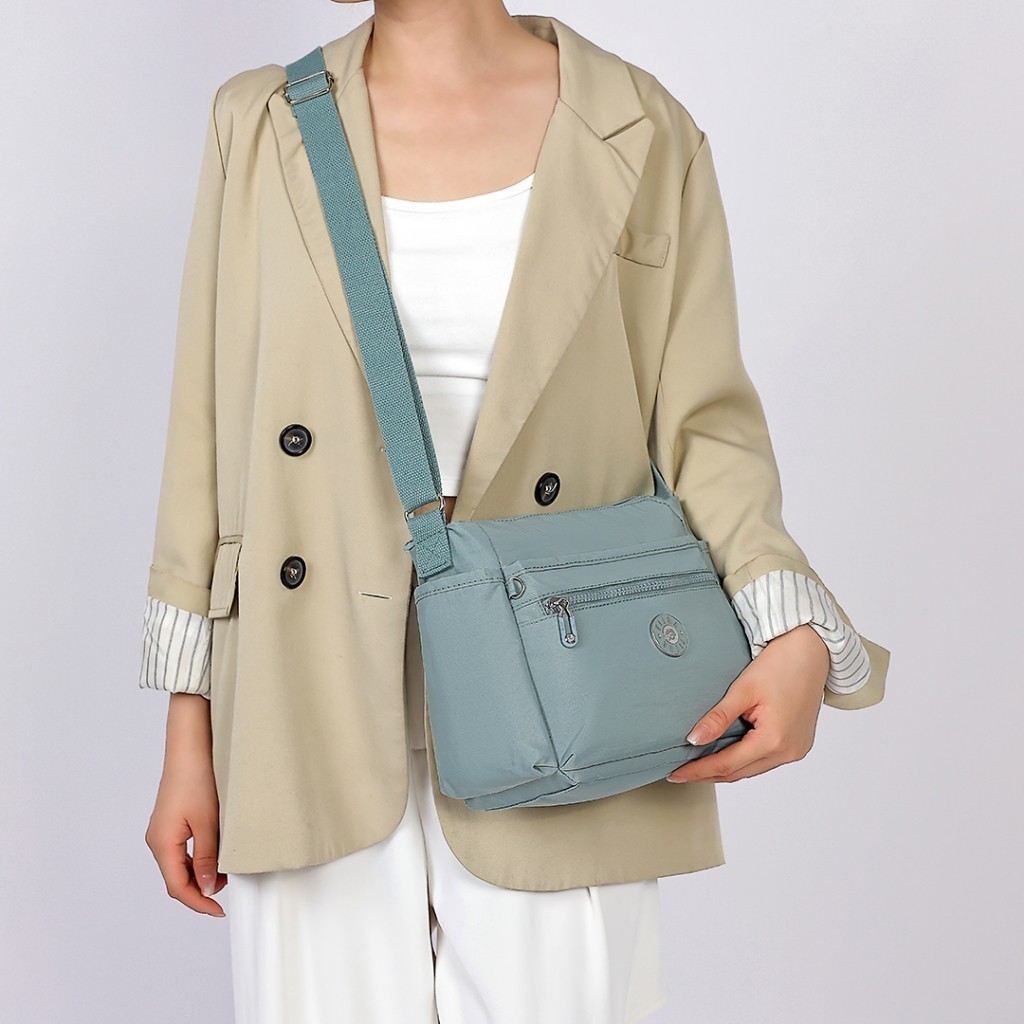 PIOMA UNA SLING BAG / TAS SELEMPANG BAHU WANITA / TAS SLING BAG NYLON / TAS SELEMPANG PIOMA P0084-2