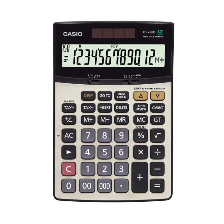 

Kalkulator Casio DJ 220D Plus Original Bisa Cod