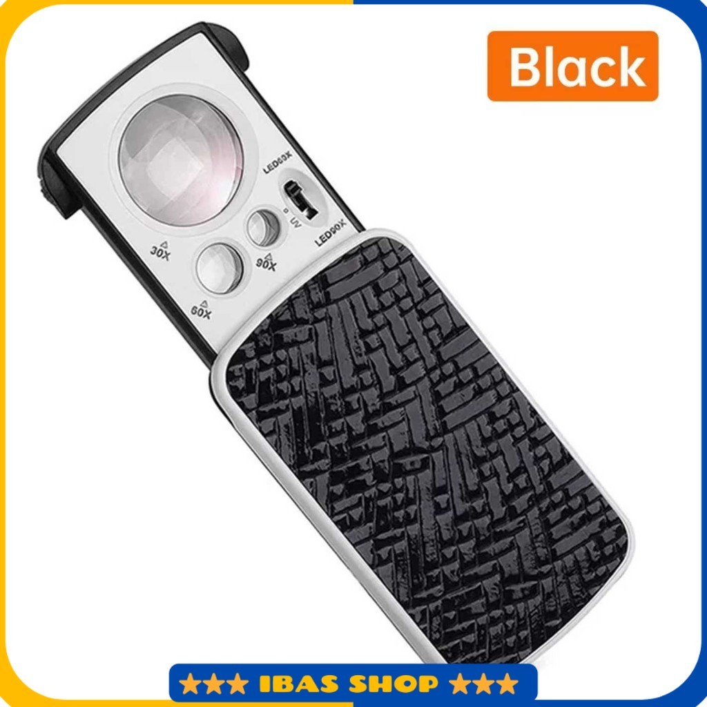 

Kaca Pembesar Magnifying Glass Jewelry Repair Tool with LED - NO.774-3ZX1