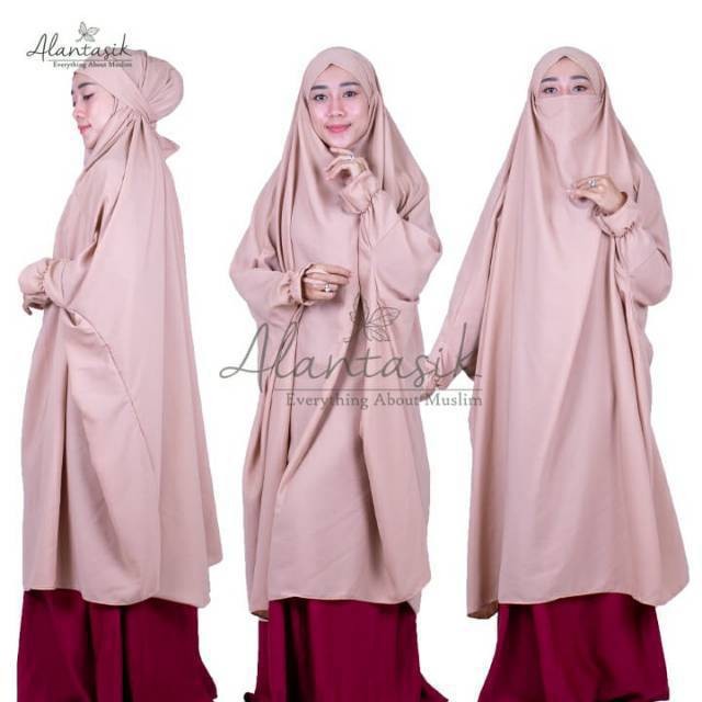 cuci gudang French Hijab lengan / French khimar Tangan R.8