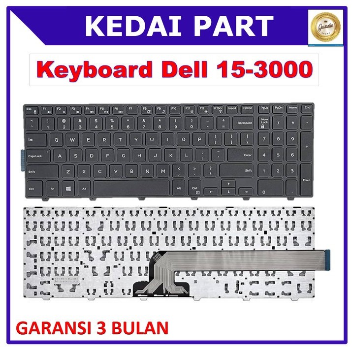 Keyboard Dell 15-3000 5545 5547 15-5000 15-7000 P26E P39F P40F P63F