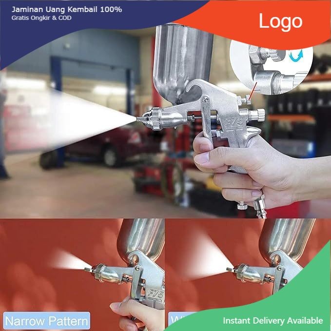 Spray Gun Spraygun Sagola F75G Tabung Atas Spraygun 400ml