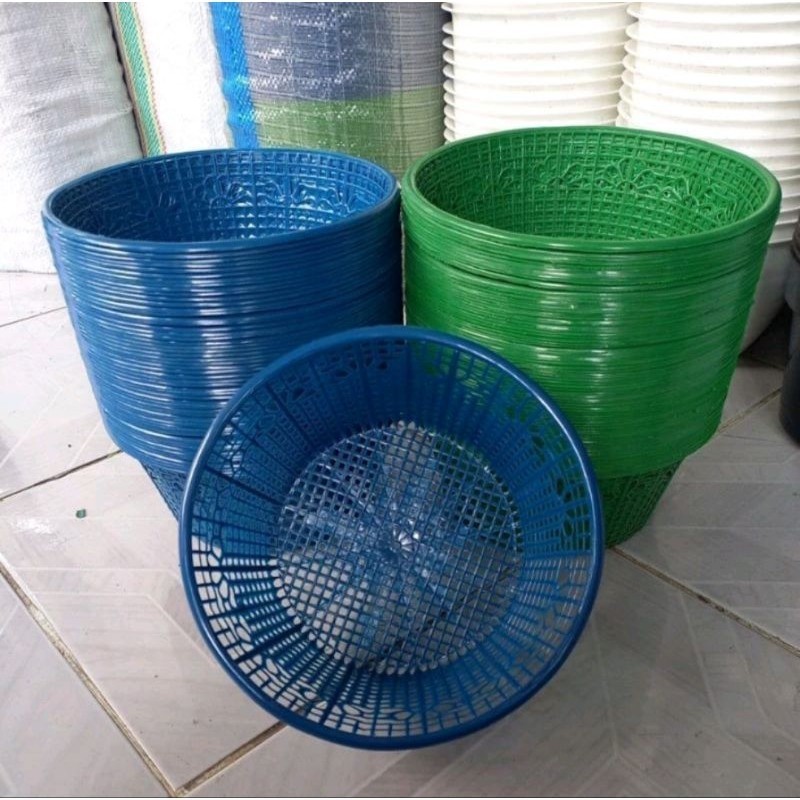 [ 120 PCS ] KERANJANG CETING NASI PLASTIK / WAKUL NASI TRADISIONAL / BESEK HAJATAN / MARANG / BAKUL 