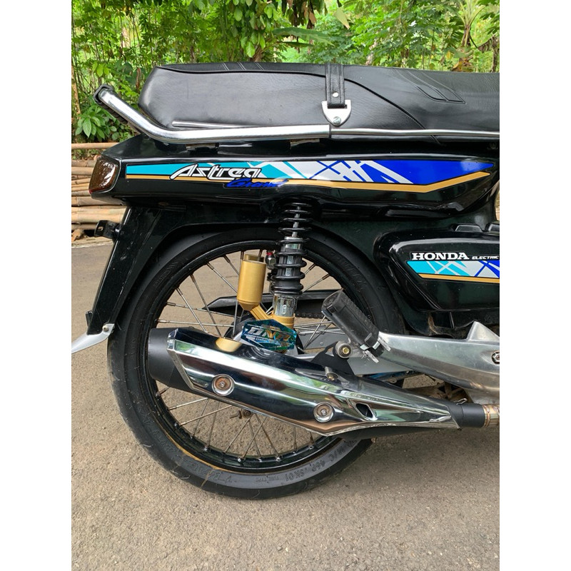 Kenalpot Standar Racing Supra X 125 Fi/injeksi Supra 125 Suara Bas Adem