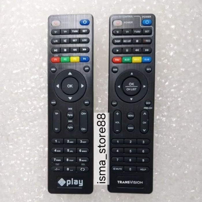 Remot Stb/Receiver Transvision mnc play Original