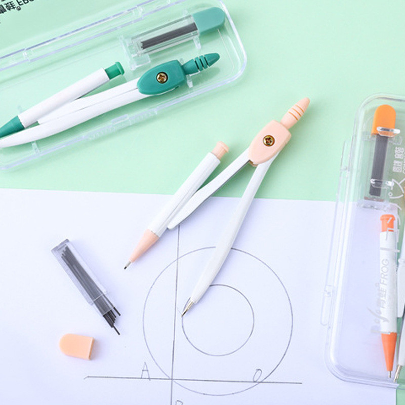 

-SS- MUDAH DIGUNAKAN UNTUK MENGGAMBAR DAN MENGUKUR AKURAT / JANGKA SEKOLAH DENGAN ISI PENSIL / JANGKA KOMPAS + ISI PENSIL / MATH COMPASS