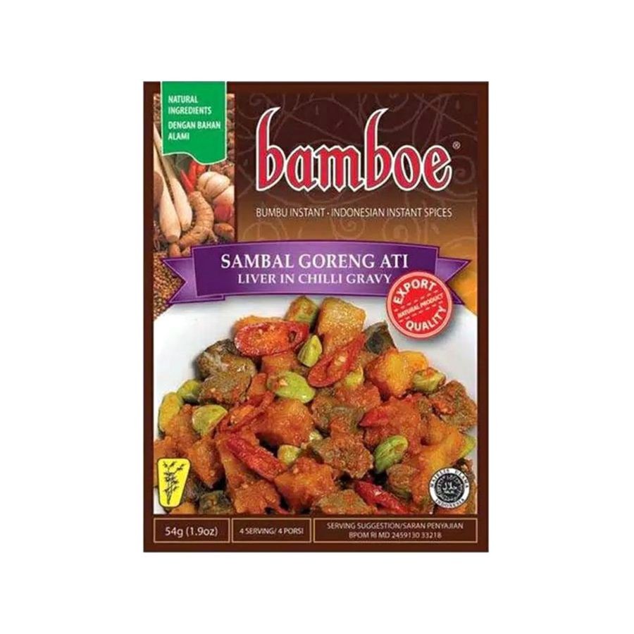 

Bamboe Sambal Goreng Ati 54gr Bumbu Instant
