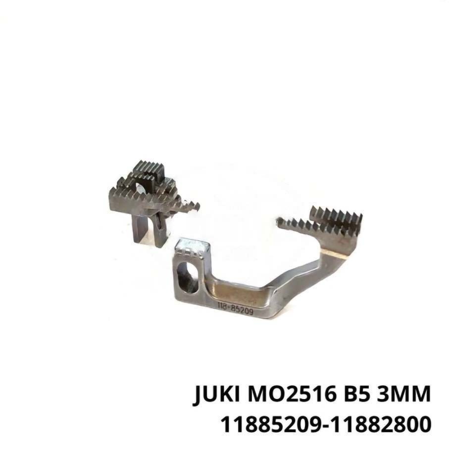 11885209 11882800 JUKI MO2516 Benang 5 3MM Gigi Mesin Jahit Obras