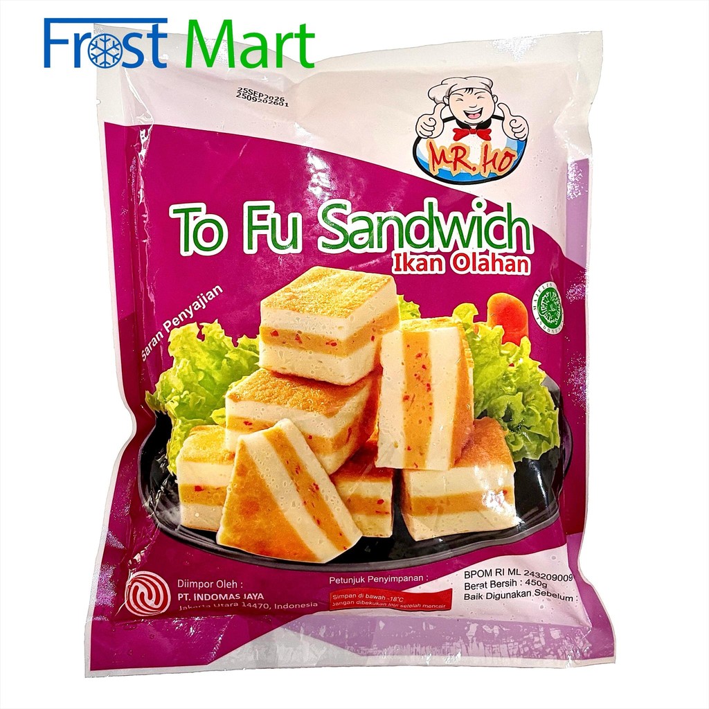 

Fish Tofu Sandwich Mr Ho 450Gr