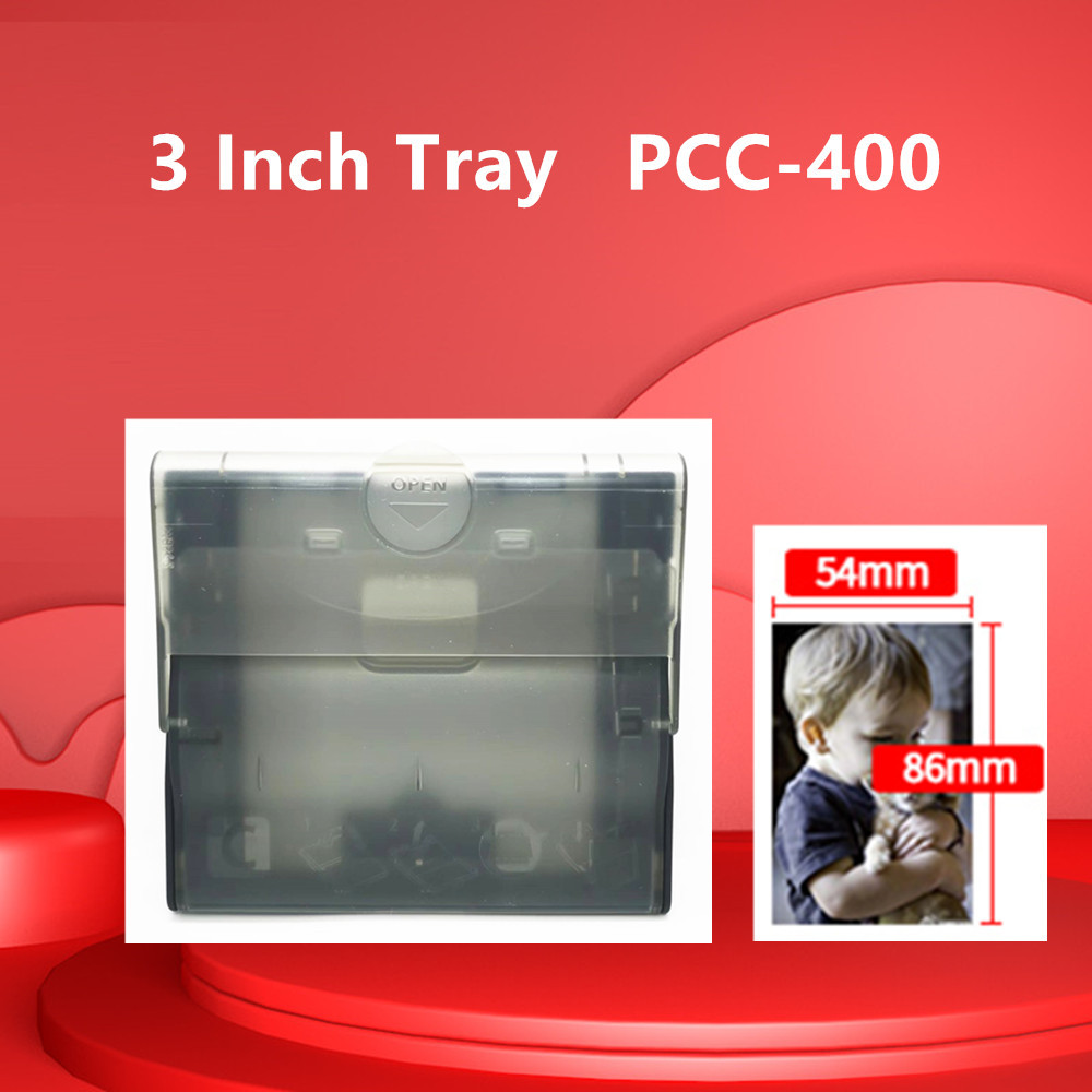 3 Inch Paper Tray for Canon Card Paper Cassette PCC-CP400 for Canon Selphy CP1500 CP1300 CP1200 CP91