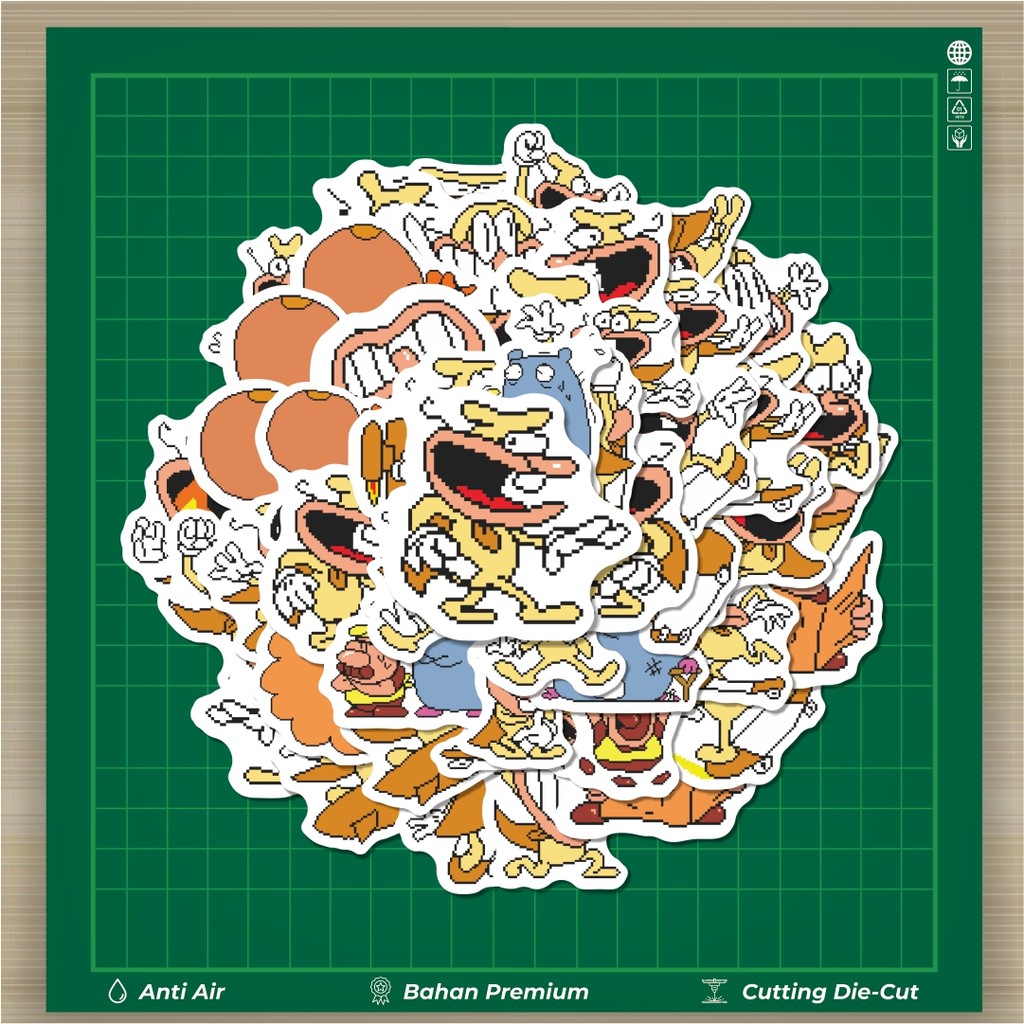 

HOT 50 PCS STIKER Stiker Pizza Tower V4 Stiker Fashion Cars Decal Dingin Kartu Album Custom Vinyl Anti Air- Sticker Aesthetic Buku Journal Koper Casing HP Tablet Laptop Helm Motor Botol Minum