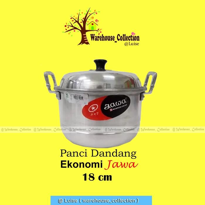 TERMURAH Panci Dandang Jawa Maspion 18cm, 20cm, 22cm, 24cm  / Panci Kukus / Panci + Sarangan / Panci