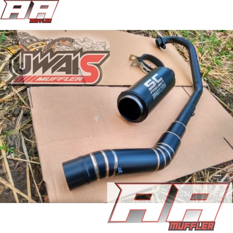 Sc project Carbon exhaust YZF-R15 V3/V4, MT15, R15M, R15MT