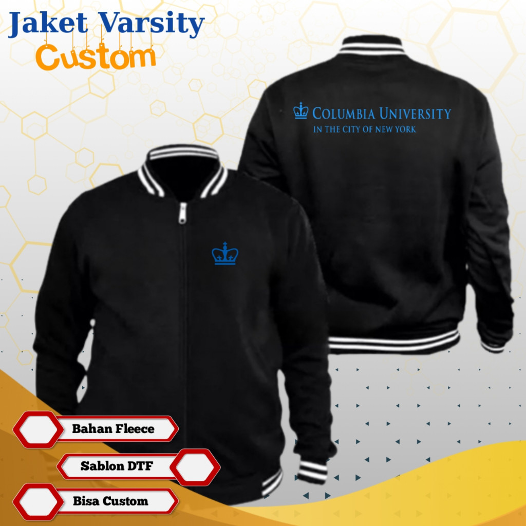Jaket Columbia University Jaket Varsity Custom UL3