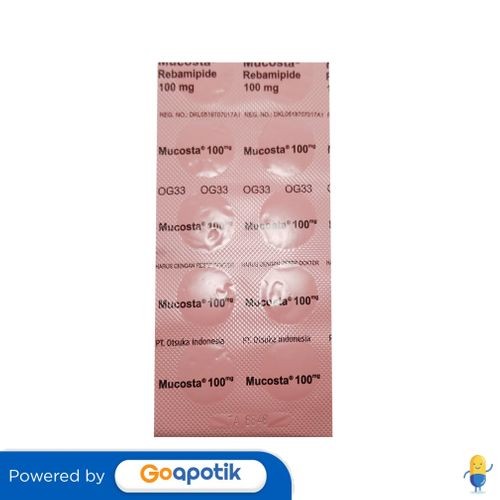Mucosta 100 Mg Blister 10 Tablet