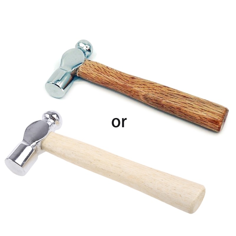 Portable Mini Hammer Smashing Walnut Hammer High Carbon Steel Hammer 15.5cm