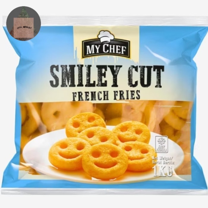 

my chef french fries smiley cut 1kg