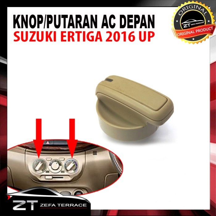 Tombol Putaran AC Depan Suzuki Ertiga 2016 up Knop AC Dashboard Ertiga