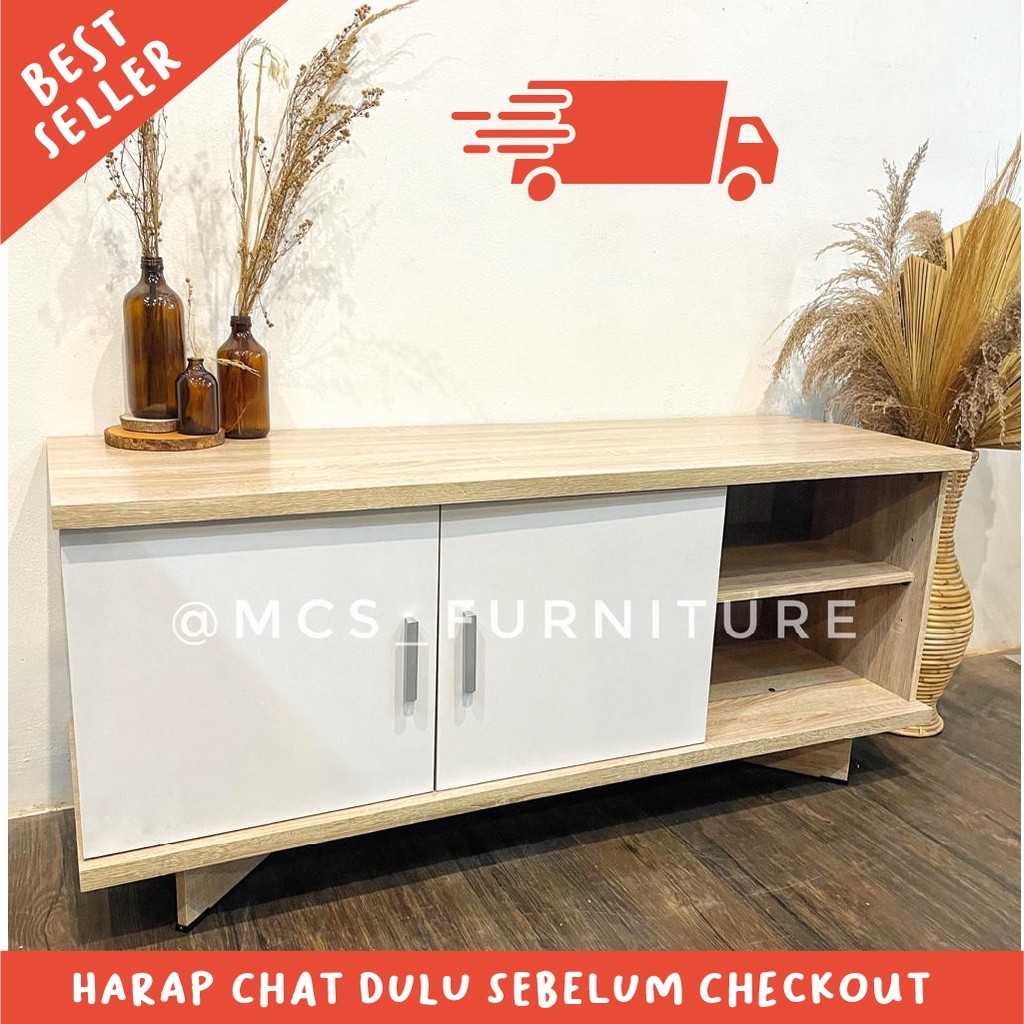 Meja Bufet TV Mebel Furniture MCS Semarang Demak Kendal