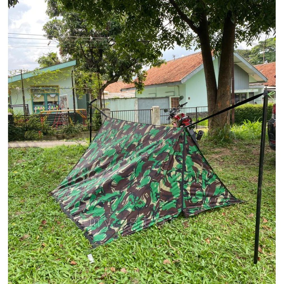 TENDA PERORANGAN TNI / Tenda Outdoor Perorangan