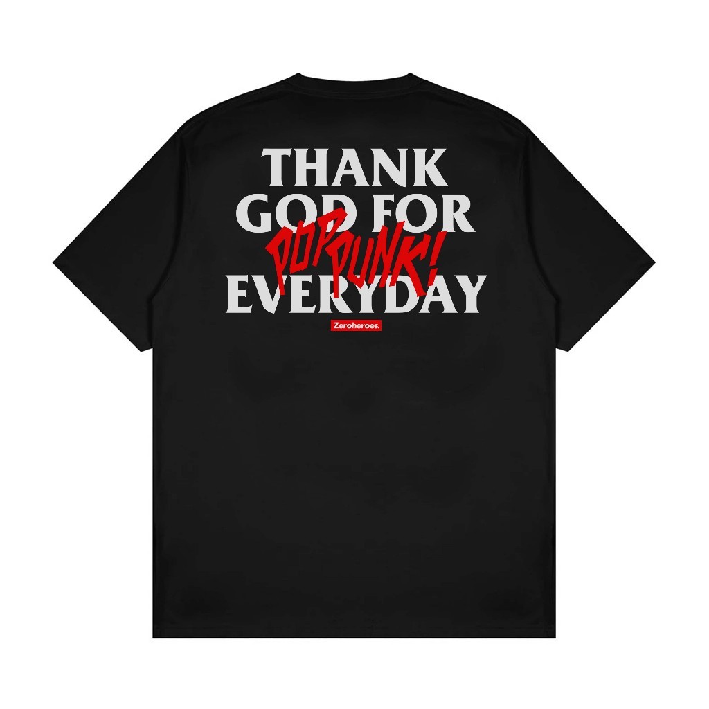 [COD] Zeroheroes | Kaos Lengan Pendek Tshirt POPPUNK Series 1 Cowok Cewek Baju Kaus Pria Wanita Orig