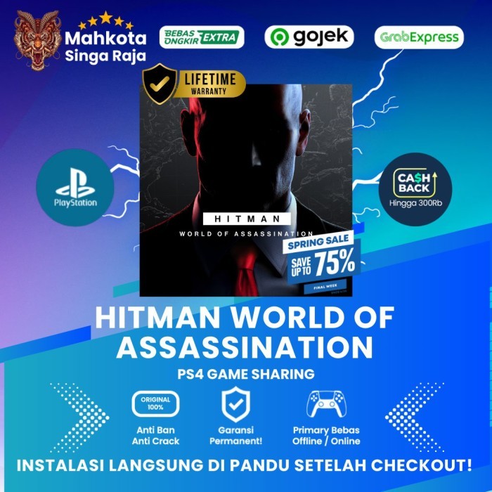 Hitman World of Assassination - PS4, PS5 Game Sharing