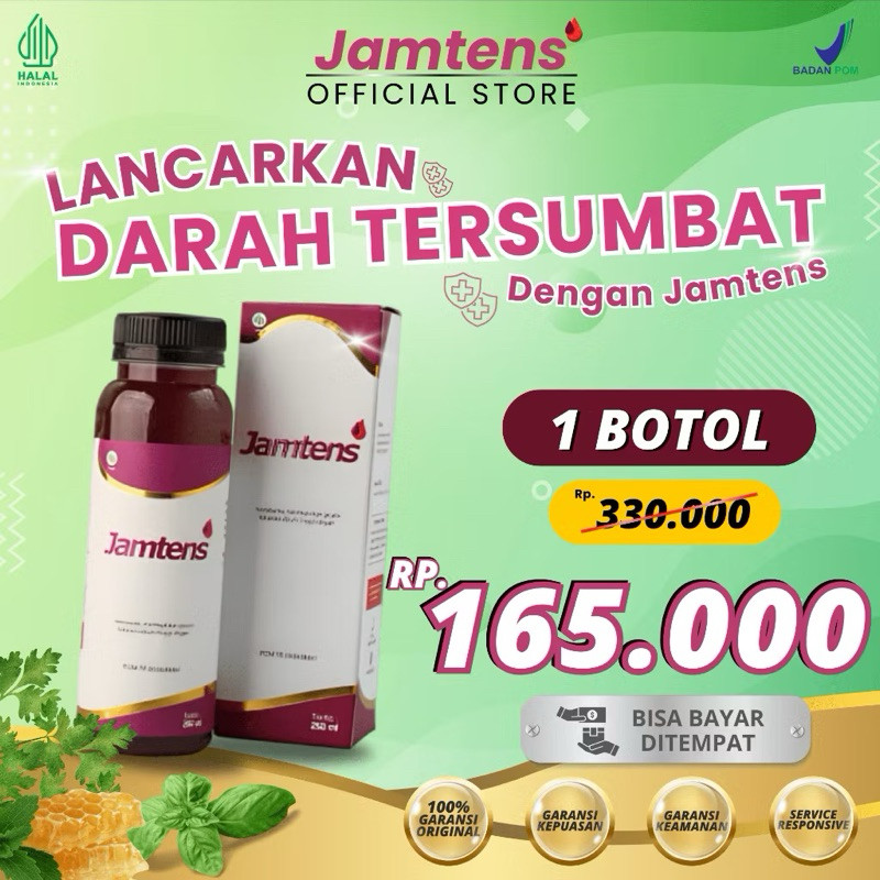 

JAMTENS ASLI LANCARKAN DARAH TERSUMBAT ISI 250 ML BISA COD